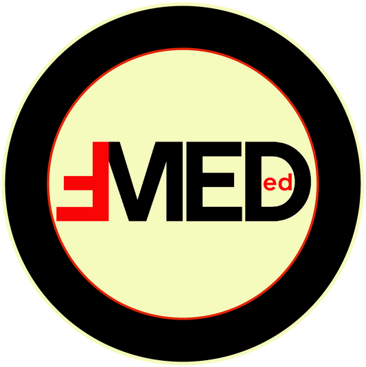 Flipped Medical Education- Glow in the Dark sticker