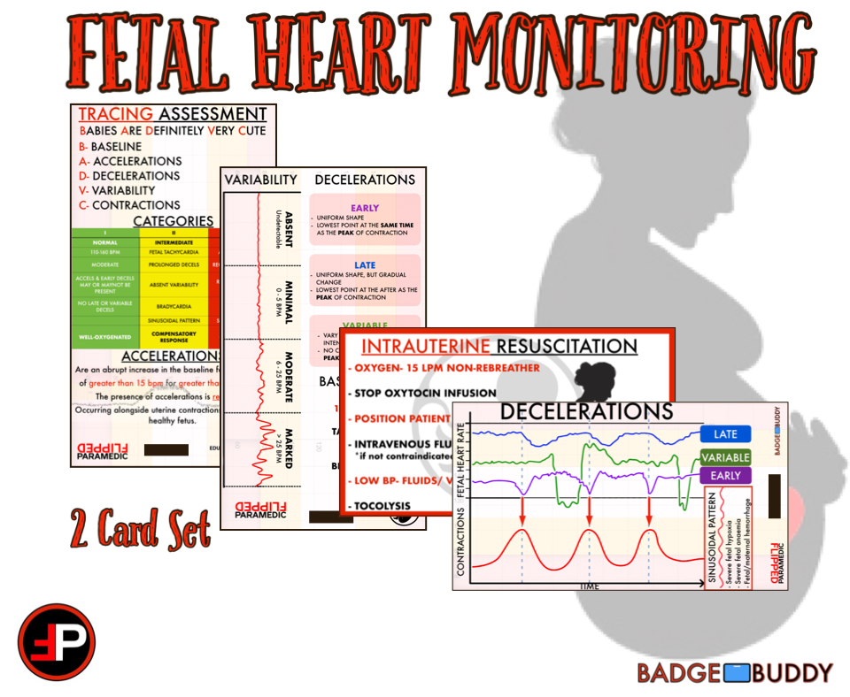 Fetal Heart Monitoring Badge Buddy