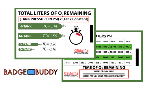 Oxygen Time Reference Badge Buddy